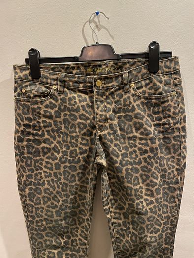 MICHAEL KORS Fabulous Leopard Jeans Size 10!