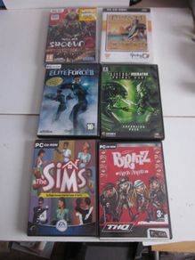 PC CD ROM Bundle Games