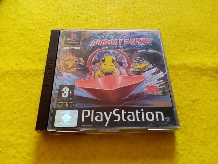 XS Airboat racing PlayStation1 Ps1 PlayStation 2 ps2 games Original