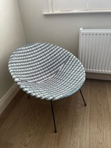Vintage 1960s Satellite Basket Chair - child-sized