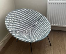 Vintage 1960s Satellite Basket Chair - child-sized