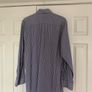 Howick Mens Navy & White Stripe Long Sleeve Shirt Image 10