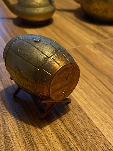 Selection Hand carved Brass items.