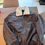 RAF Bomber Leather Jacket Image 4