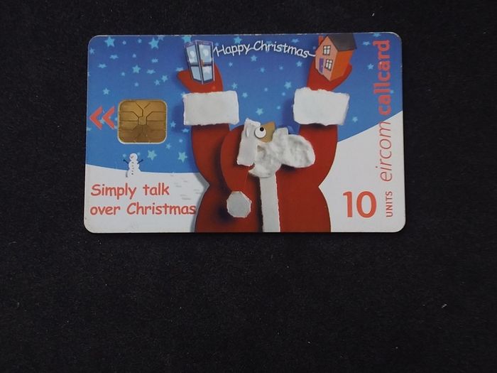 Vintage Eircom Callcard - Christmas '99