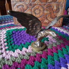 Brass Eagle Car Mascot