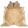 Real Cow Hide Rug 150x170 cm Beige Image 5