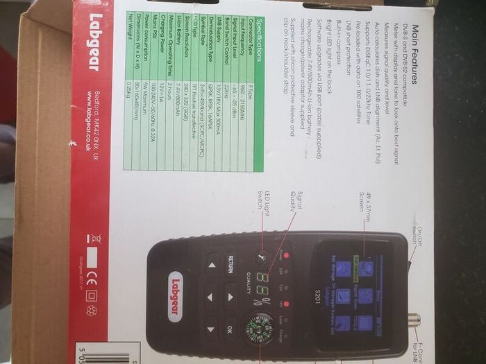 Satellite meter