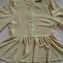 Beige blouse casual long sleeve, blouse,  summer , light material Image 10