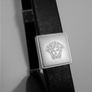 GIANNI VERSACE black leather handbag Image 3