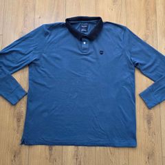 Eden Park Long Sleeve Men's Polo Shirt Size 3XL XXXL