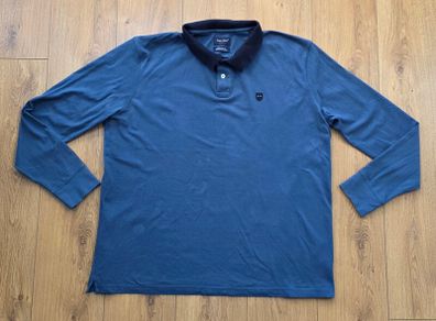 Eden Park Long Sleeve Men's Polo Shirt Size 3XL XXXL