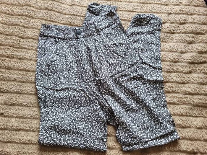 River Island Black & White Printed Leggings