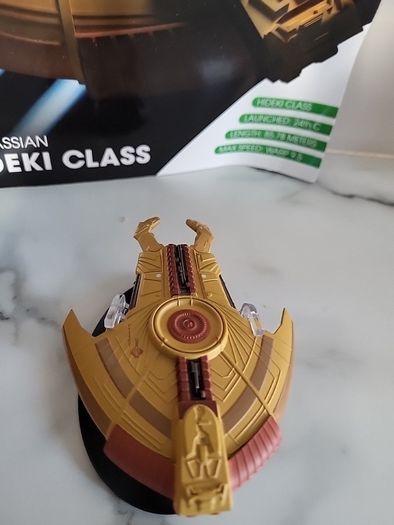 star trek eaglemoss cardassian hideki class
