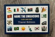 Name The Emojicons Flash Card Game: Travel Edition