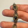 Stunning 19th Century Silver and Polished Agate bracelet Image 6