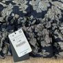 skirt Bnwt Zara navy elastic waistband mini skirt medium Image 8