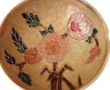 Vintage Cloisonne Vanity Set