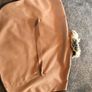 Brown cape coat with fur collar Image 3