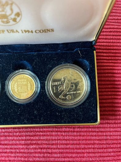 USA 1994 Gold Coin 5 Dollar Proof Coin Set + Silver