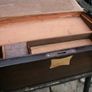 Antique Wooden Writing Box 19th century ,Brass fittings Image 10