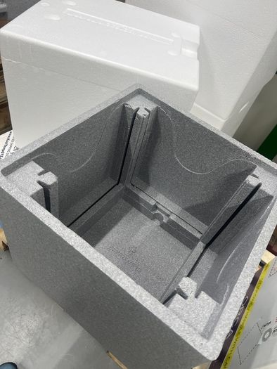 Large styrofoam storage boxes