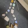 Vintage Natural Stone Statement Necklace Image 4