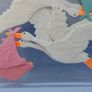 Die Cut Toppers - Stork with Baby. Image 3