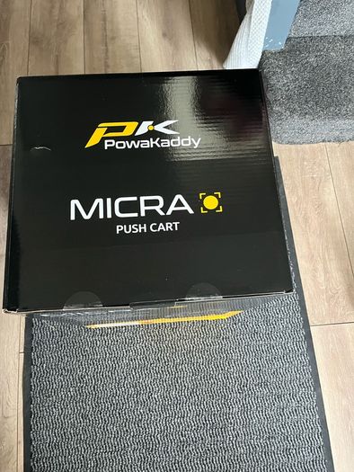 Powakaddy Micra Push Cart