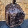 Balinese Teak Mortar Sculpture Image 4