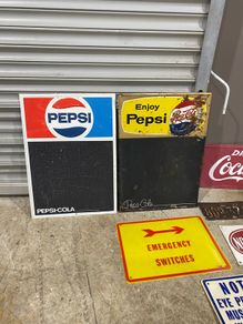 Old Pepsi signs