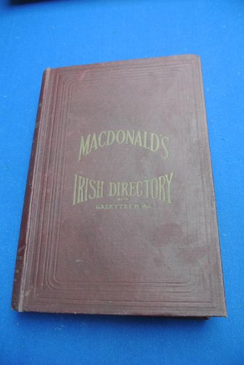 The 1962 Edition of MacDonald's Irish Directory and Gazetteer
