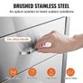Outdoor Kitchen Drawers 16\" W x 28.5\" H x 20.5\" D, Flush Mount Triple Access BBQ Drawers Stainless Steel with Handle Image 3