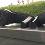 Calvin Klein Ladies Black High Heel Court Shoe Image 5
