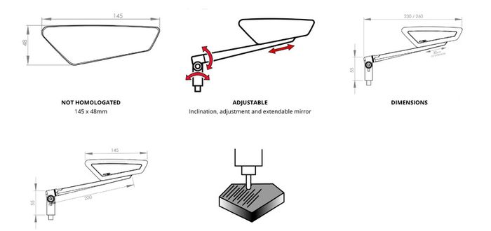 Motorcycle Mirrors