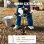 Post Hole Digger Gas Powered, 52CC 1450W Earth Auger, Gas Auger with 8" Auger Drill Action Design Bits & 1 Extension Rod, Image 5
