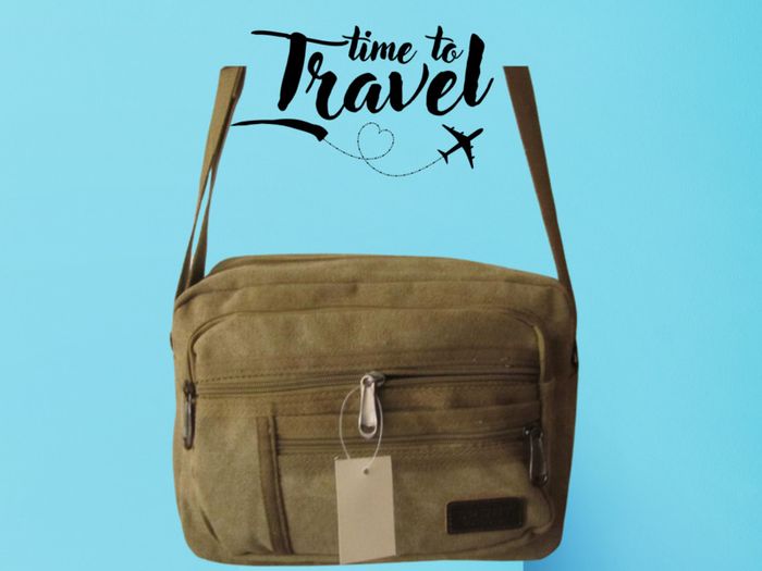 Travel Sports Men Cross Body Bag With Multiple Zipped pockets