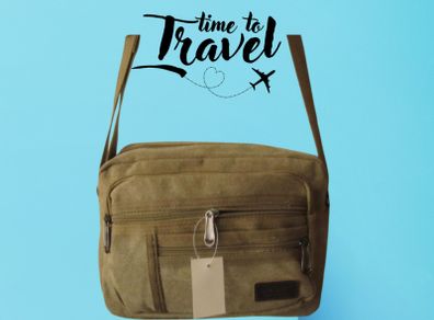 Travel Sports Men Cross Body Bag With Multiple Zipped pockets