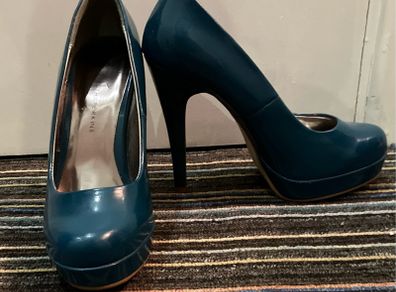 Green Dorothy Perkins platform shoes