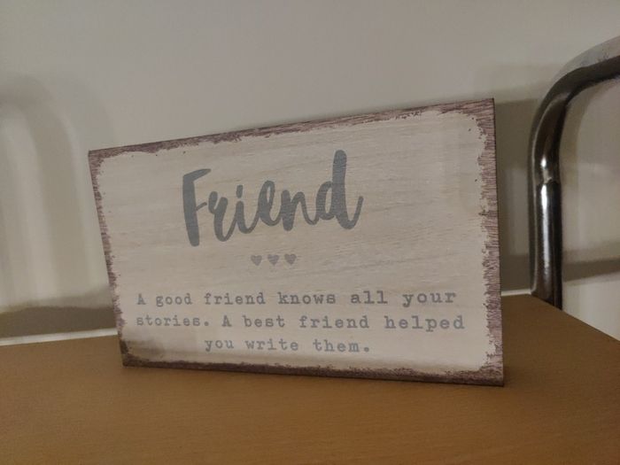 wooden frame