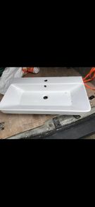 Large vanity sink