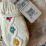 Brand new JoJo Maman Bebe cream wool glove mittens 1-2yrs Image 5