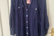 Ladies River Island Beach Shirt Size Small