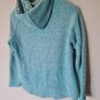 Weird fish chicoa hoodie Size l4 ptp 21" Full zip turquoise in excellent condition Image 9