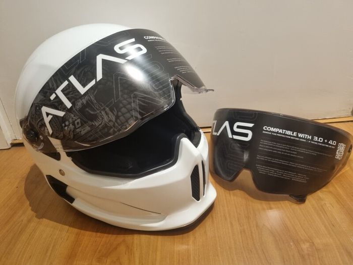 Helmet -Ruroc Ghost Carbon- Atlas 4.0 - XL