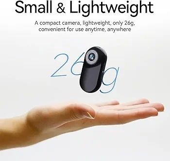Mini Body Camera 1080P with 32GB Card Helmet Camera Body Cameras with Audio and Video Recording Multi-Function Accessory Body Cam Black