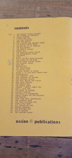 Folksongs & Ballads Irish Songs