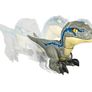 Jurassic World Dominion Uncaged Rowdy Roars Velociraptor Beta Dinosaur Action Figure, Toy Gift with Interactive Motion and Sound Touch Response Image 4
