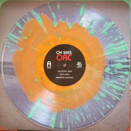 Oh Sees: Orc (2xLP, Album, Ltd, RP, Orange In Clear With Doublemint Splatter
