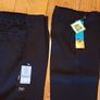BNWT Age 5-6 Navy Trousers Image 4